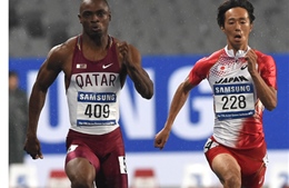 ASIAD 17: Qatar phá kỷ lục châu Á cự ly 100 mét nam 